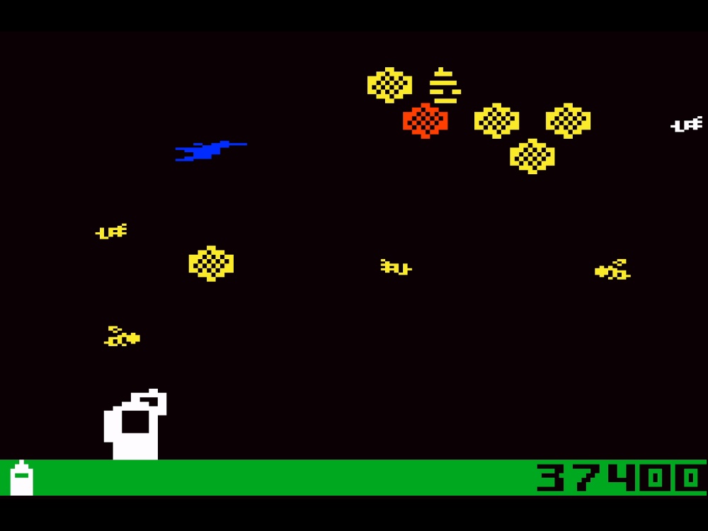 Gameplay of Buzz Bombers for Intellivision